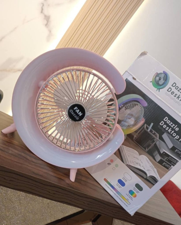 Dazzle desktop fan
