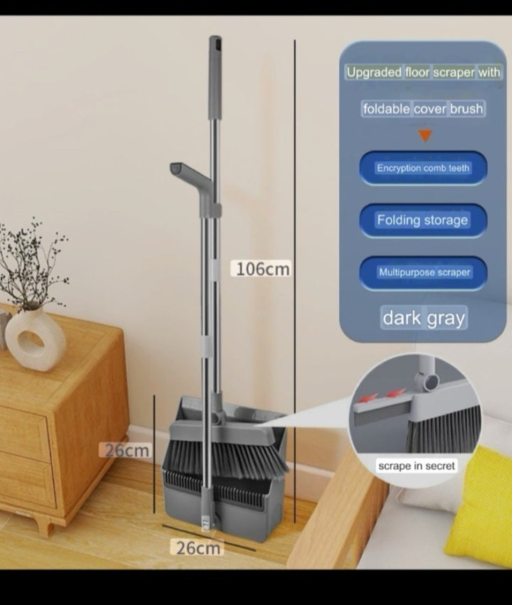 Portable Foldable Sweeper Set