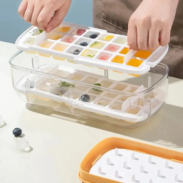 Silicone Ice  Cube Box
