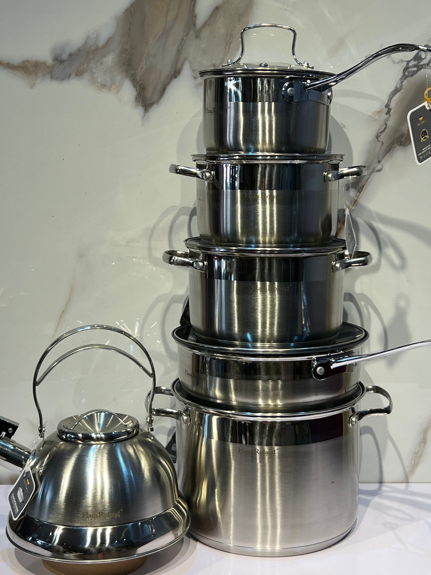Hausroland 12piece stainless steel pot HR102-4