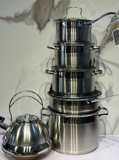 Hausroland 12piece stainless steel pot HR102-4