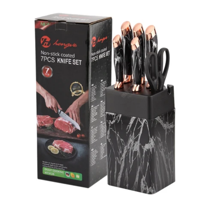 7 Pieces Chef Knife Set