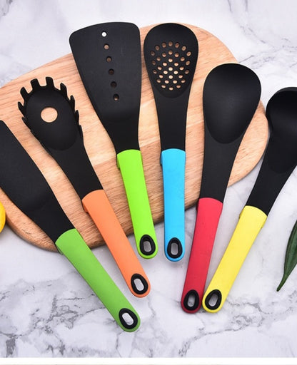 Plastic 6 Piece Cooking spoon set
