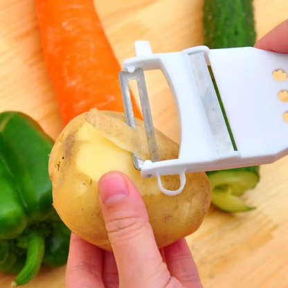 multifunctional Crinkle Cutter and vegetable peeler