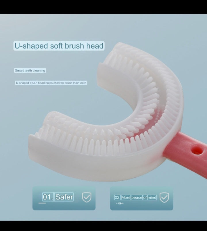 Children's U Shaped Baby Toothbrush