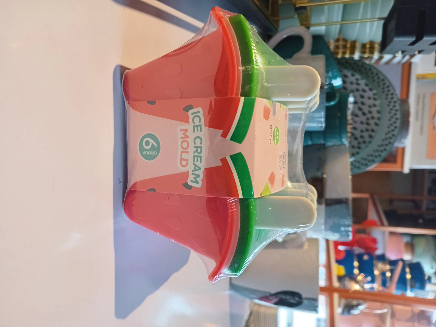 Strawberry shaped Popsicle  mould