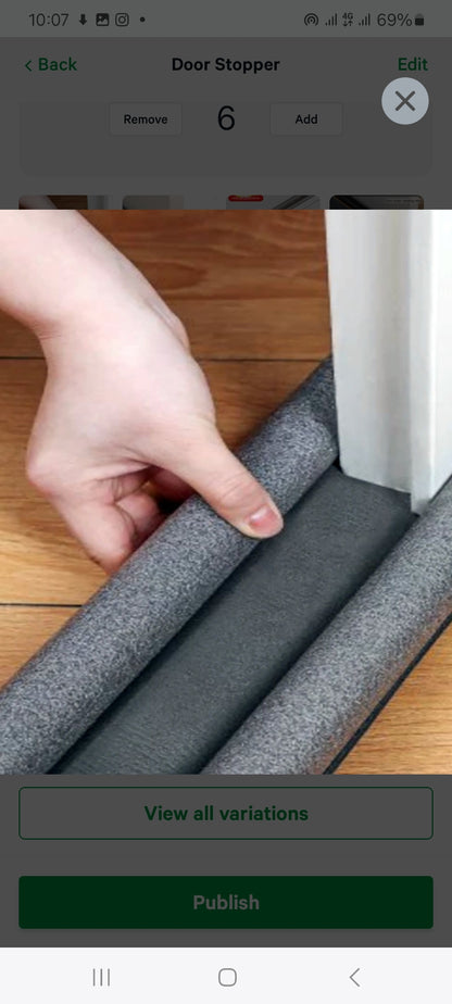 Door sealing strip/ Door stopper