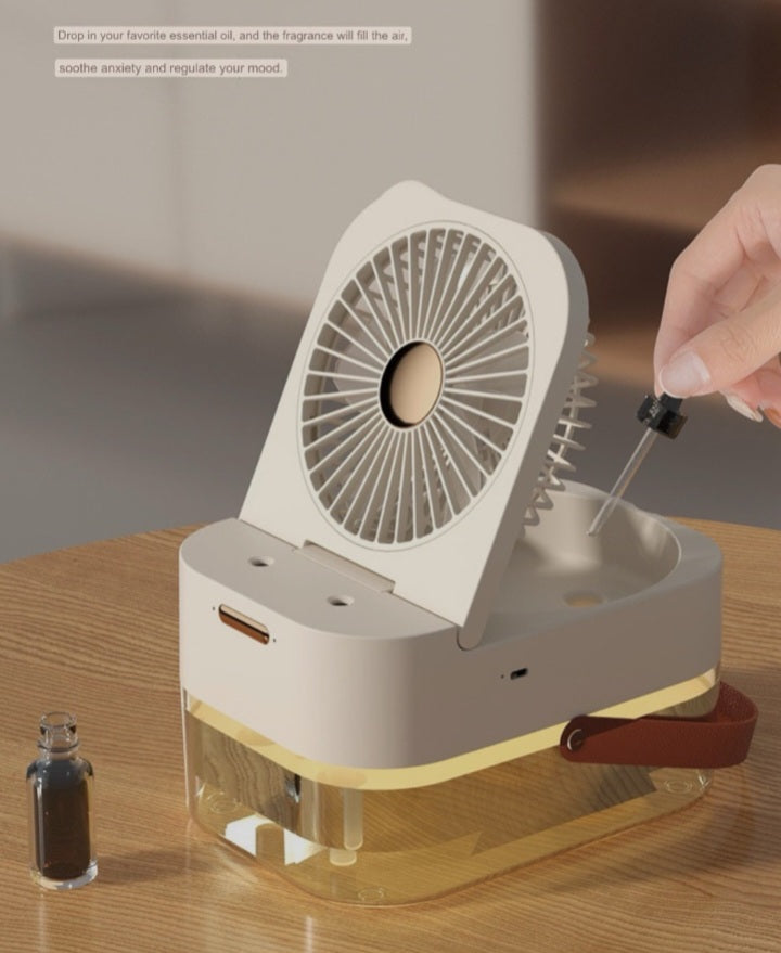 Humidifying Spray Fan