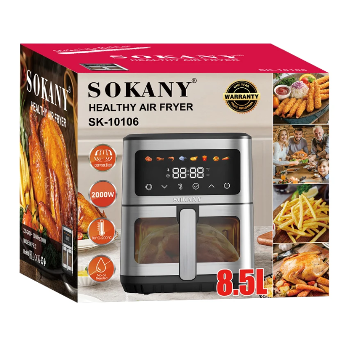 Sokany Healthy Airfryer SK-10106 8.5L