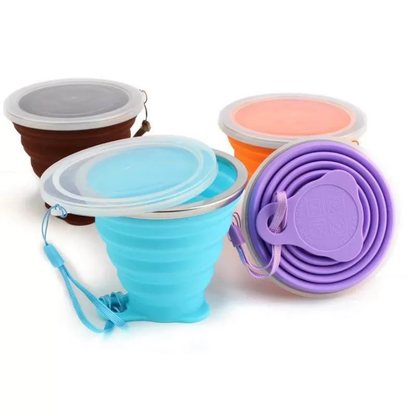 Foldable Cup with Lid