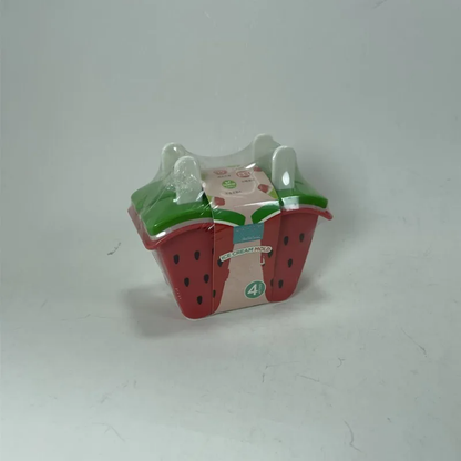 Strawberry shaped Popsicle  mould
