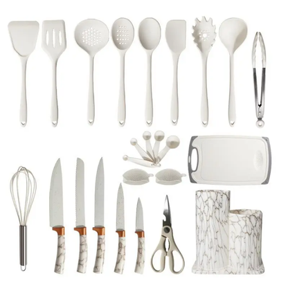 25 pcs Silicone spoon set