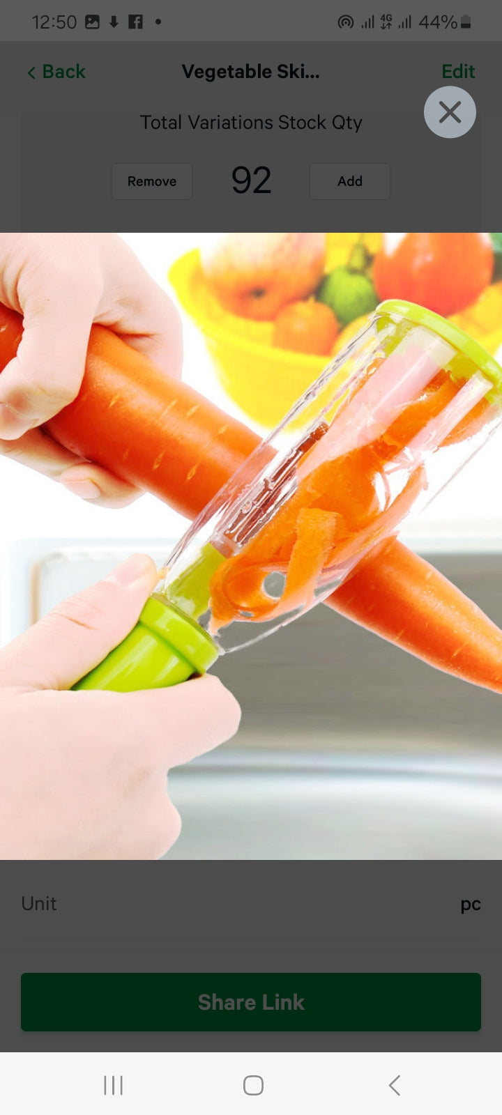 Vegetable Skin Peeler