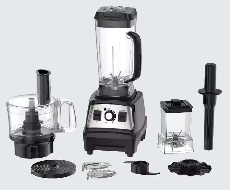 3 in 1 household blender and food processor set with 2L blender jar. 2000watts