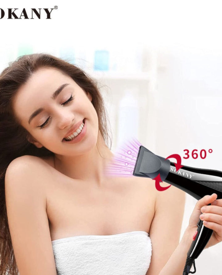 2600 watts sokany dryer set