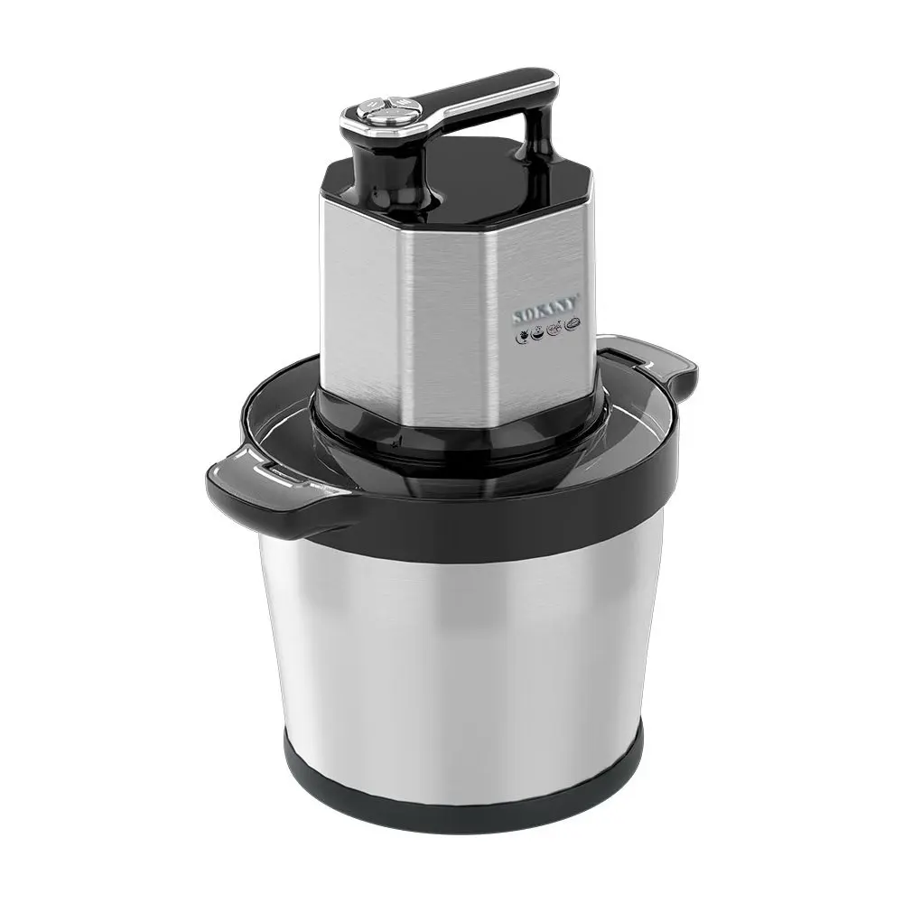 8L Sokany Electric Yam Pounder. 1,500watts powerful Meat Grinder, Multipurpose food Processor 7088