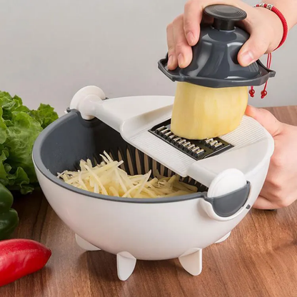 Wet Basket Vegetable Cutter And Drainer