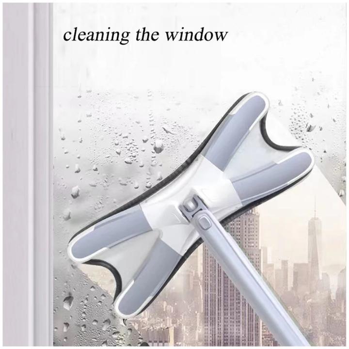 Self Squeezing Wet And Dry Spin Mop