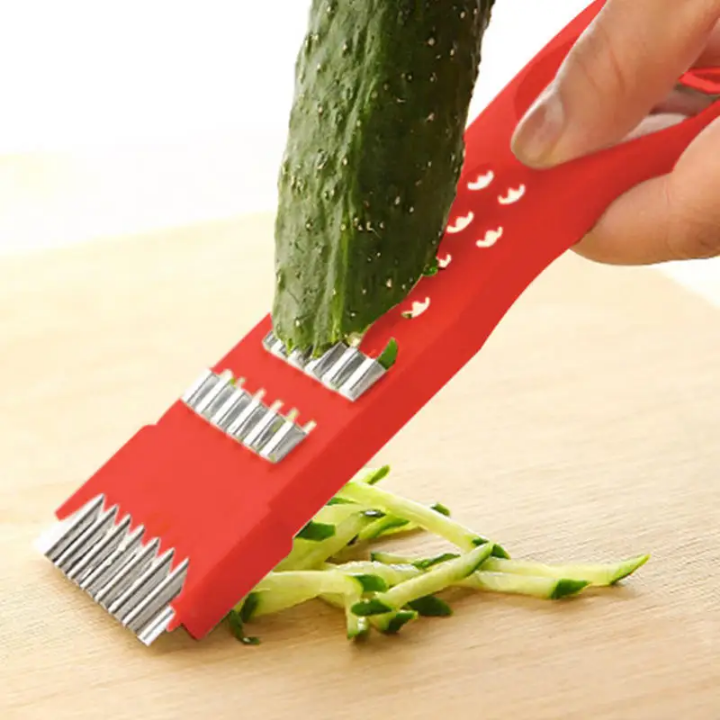 multifunctional Crinkle Cutter and vegetable peeler